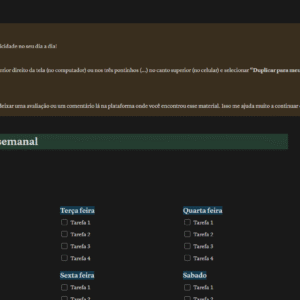 Template para Professores: Vida acadêmica