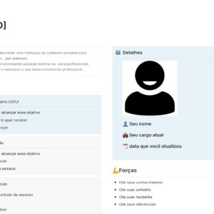 Planejamento de desenvolvimento pessoal (PDI)