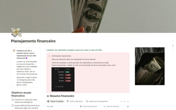 Planejamento Financeiro Pessoal