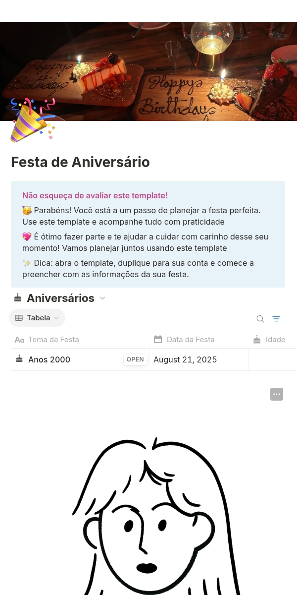 Planejamento Festa de Aniversário - Imagem 2