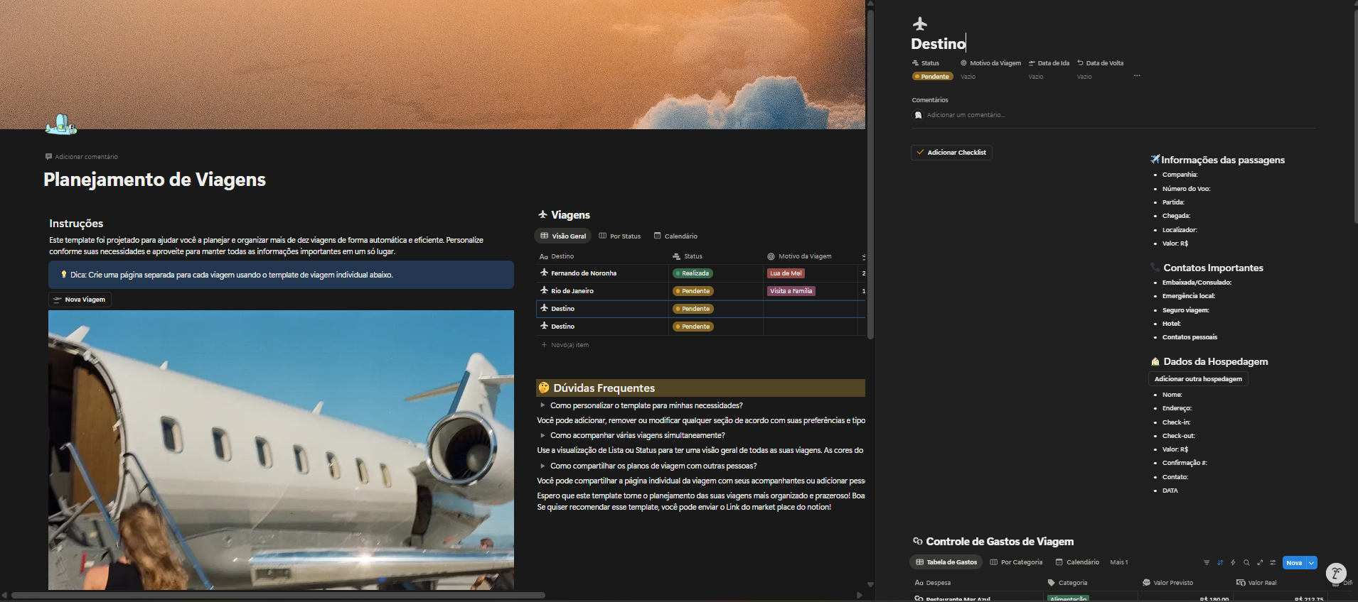 TEMPLATE PARA CASAL NO NOTION - Imagem 5