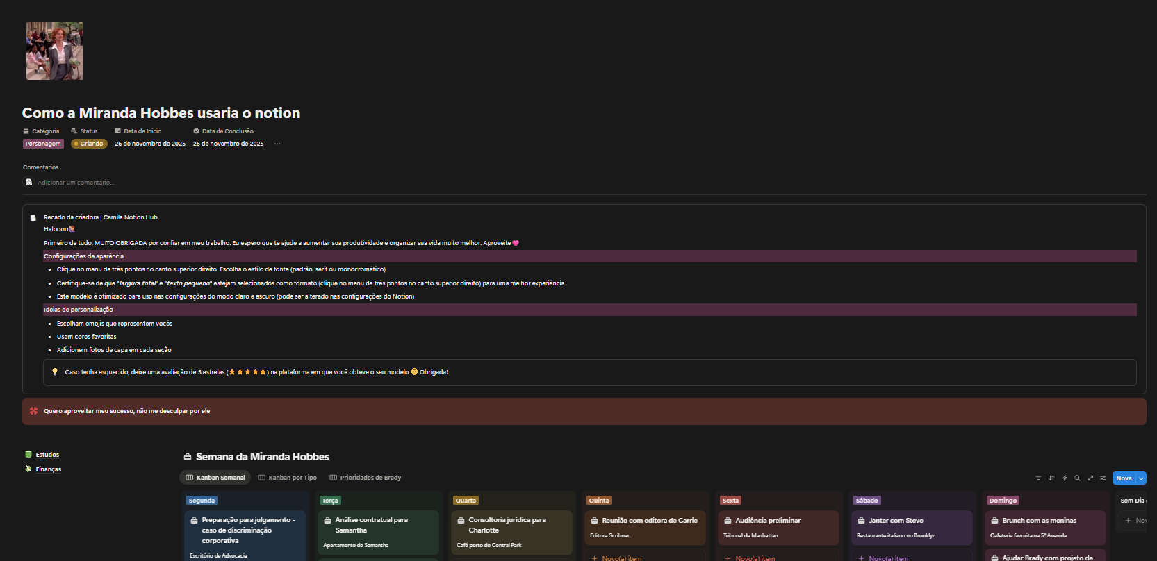 Notion da Miranda Hobbes - Imagem 2